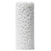 Белый 3D мастурбатор PILE - Tenga - в Копейске купить с доставкой