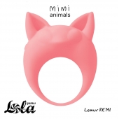 Оранжевое эрекционное кольцо Lemur Remi - Lola Games - в Копейске купить с доставкой