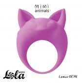 Фиолетовое эрекционное кольцо Lemur Remi - Lola Games - в Копейске купить с доставкой