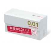Супер тонкие презервативы Sagami Original 0.01 - 10 шт. - Sagami - купить с доставкой в Копейске