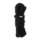 Черная веревка для шибари DELUXE BONDAGE ROPE - 5 м. - Dream Toys - купить с доставкой в Копейске