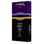 Разноцветные презервативы DOMINO Colour Beauty - 6 шт. - Domino - купить с доставкой в Копейске
