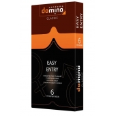 Презервативы с увеличенным количеством смазки DOMINO Easy Entry - 6 шт. - Domino - купить с доставкой в Копейске