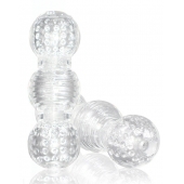 Прозрачный фигурный мастурбатор Master Stroker - Blush Novelties - в Копейске купить с доставкой
