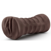 Коричневый мастурбатор-вагина Hot Chocolate Brianna - Blush Novelties - в Копейске купить с доставкой