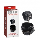Черные наручники Surrender Wrist Restraints - Chisa - купить с доставкой в Копейске