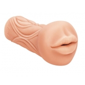 Телесный мастурбатор-ротик Sweet Lips - Lola Games - в Копейске купить с доставкой