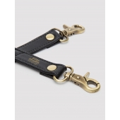 Черный фиксатор для манжет Bound to You Faux Leather Hogtie - Fifty Shades of Grey - купить с доставкой в Копейске