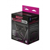 Черный пояс для насадок BEST CLASS STRAP - LOVETOY (А-Полимер) - купить с доставкой в Копейске