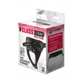 Черный пояс для насадок CLASS STRAP Restyling - LOVETOY (А-Полимер) - купить с доставкой в Копейске