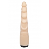 Телесная реалистичная насадка-елочка - 20,5 см. - LOVETOY (А-Полимер) - купить с доставкой в Копейске