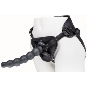 Пояс харнесс BEST UNI strap с 2 насадками - 18 и 22 см. - LOVETOY (А-Полимер) - купить с доставкой в Копейске