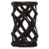 Чёрная насадка-сетка на пенис Orgasmus Wunder - Orion - в Копейске купить с доставкой