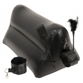 Надувная любовная подушка Portable Triangle Cushion с аксессуарами - Orion - купить с доставкой в Копейске