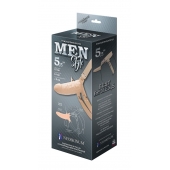 Телесный мужской парапротез MEN STYLE - 15 см. - LOVETOY (А-Полимер) - купить с доставкой в Копейске
