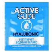 Лубрикант на водной основе Active Glide с гиалуроновой кислотой - 3 гр. - Биоритм - купить с доставкой в Копейске