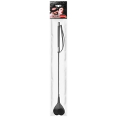 Черный стек с наконечником-сердечком - 54 см. - Notabu - купить с доставкой в Копейске