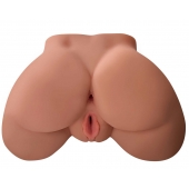 Кофейный мастурбатор-полуторс Perfect Ass Masturbator - Pipedream - в Копейске купить с доставкой