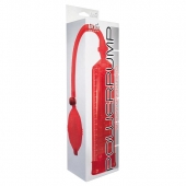 Красная вакуумная помпа Power Pump Red - Toy Joy - в Копейске купить с доставкой