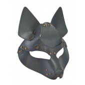 Серая маска Wolf с клепками - Sitabella - купить с доставкой в Копейске