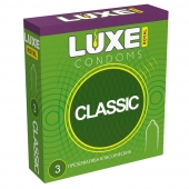 Гладкие презервативы LUXE Royal Classic - 3 шт. - Luxe - купить с доставкой в Копейске