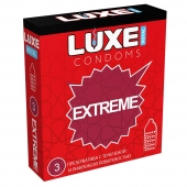 Текстурированные презервативы LUXE Royal Extreme - 3 шт. - Luxe - купить с доставкой в Копейске