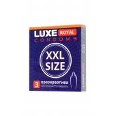 Презервативы увеличенного размера LUXE Royal XXL Size - 3 шт. - Luxe - купить с доставкой в Копейске