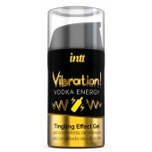 Жидкий интимный гель с эффектом вибрации Vibration! Vodka Energy - 15 мл. - INTT - купить с доставкой в Копейске