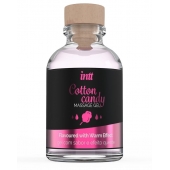 Массажный гель с согревающим эффектом Cotton Candy - 30 мл. - INTT - купить с доставкой в Копейске