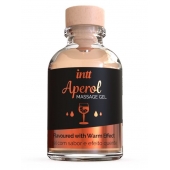 Массажный гель с согревающим эффектом Aperol - 30 мл. - INTT - купить с доставкой в Копейске