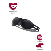 Черная плотная силиконовая маска - ToyFa - купить с доставкой в Копейске