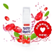 Гель-смазка Tutti-frutti со вкусом барбариса - 30 гр. - Биоритм - купить с доставкой в Копейске