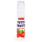 Гель-смазка Tutti-frutti со вкусом барбариса - 30 гр. - Биоритм - купить с доставкой в Копейске