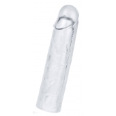 Прозрачная насадка-удлинитель Flawless Clear Penis Sleeve Add 1 - 15,5 см. - Lovetoy - в Копейске купить с доставкой