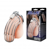 Металлическая клетка Prisoner Cock Сage с замком - BlueLine - купить с доставкой в Копейске