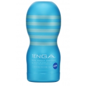 Мастурбатор с охлаждающей смазкой TENGA Original Vacuum Cup Cool - Tenga - в Копейске купить с доставкой