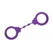 Фиолетовые силиконовые поножи Limitation - Lola Games - купить с доставкой в Копейске