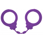 Фиолетовые силиконовые поножи Limitation - Lola Games - купить с доставкой в Копейске