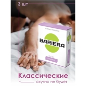 Классические презервативы Bariera Classic - 3 шт. - Bariera - купить с доставкой в Копейске