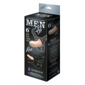 Пустотелый фаллопротез MEN STYLE - 17,5 см. - LOVETOY (А-Полимер) - купить с доставкой в Копейске