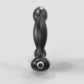 Черный вибромассажер простаты и промежности Prostate Pro с пультом ДУ - Bathmate - в Копейске купить с доставкой