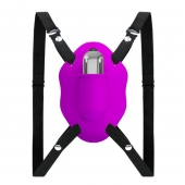 Нежный вибростимулятор для клитора Love Rider на ремешках - Baile