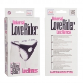 Трусы для страпона с универсальным креплением Universal Love Rider Luxe Harness - California Exotic Novelties - купить с доставкой в Копейске