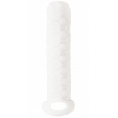 Белый фаллоудлинитель Homme Long - 13,5 см. - Lola Games - в Копейске купить с доставкой