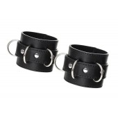 Черные наручники Anonymo на сцепке - ToyFa - купить с доставкой в Копейске