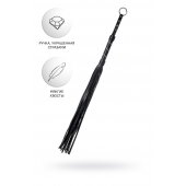 Черный флоггер Anonymo - 64 см. - ToyFa - купить с доставкой в Копейске