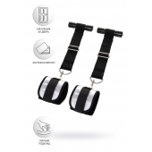 Черно-серебристые фиксаторы для рук на дверь Anonymo - ToyFa - купить с доставкой в Копейске