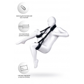 Черные кожаные стропы для фиксации Anonymo - ToyFa - купить с доставкой в Копейске