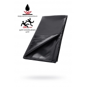 Черная простыня для секса из ПВХ - 220 х 200 см. - ToyFa - купить с доставкой в Копейске