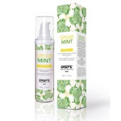 Разогревающее массажное масло Gourmet Spearmint Organic с органическими ингредиентами - 50 мл. - Exsens - купить с доставкой в Копейске